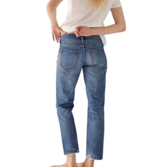 Vince Denim - Vince Distressed Ankle Tomboy Jeans